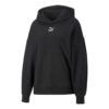 Sudadera clásica extragrande con capucha TR «Negro y blanco» (mujeres)