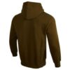 Sudadera clásica metalizada de corte regular «Marrón»