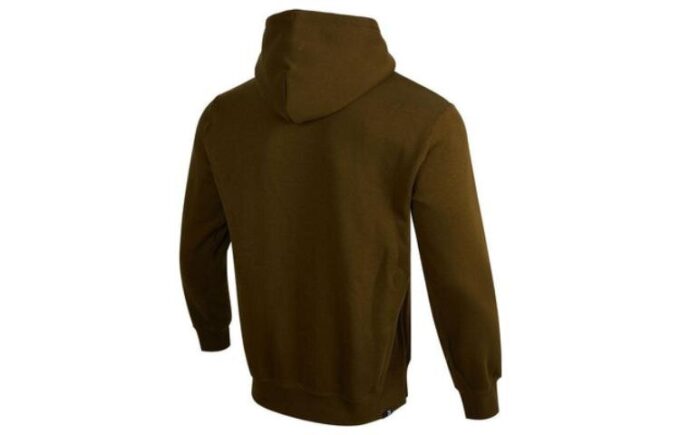 Sudadera clásica metalizada de corte regular «Marrón»
