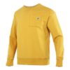 Sudadera con bolsillo y logo pequeño «Amarillo»