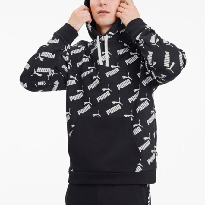 Sudadera con capucha amplificada «Negra»