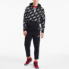 Sudadera con capucha amplificada «Negra»