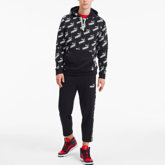 Sudadera con capucha amplificada «Negra»