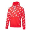 Sudadera con capucha amplificada «Roja»