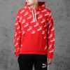 Sudadera con capucha amplificada «Roja»