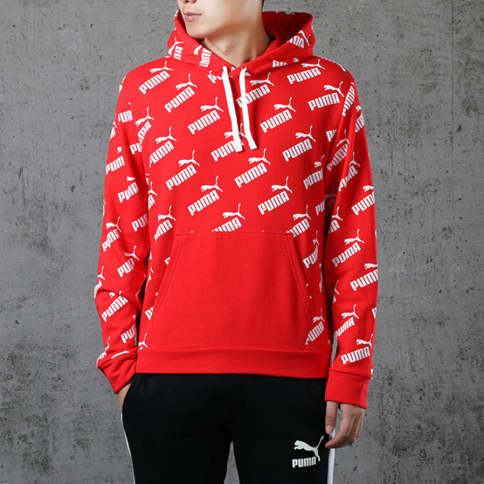 Sudadera con capucha amplificada «Roja»