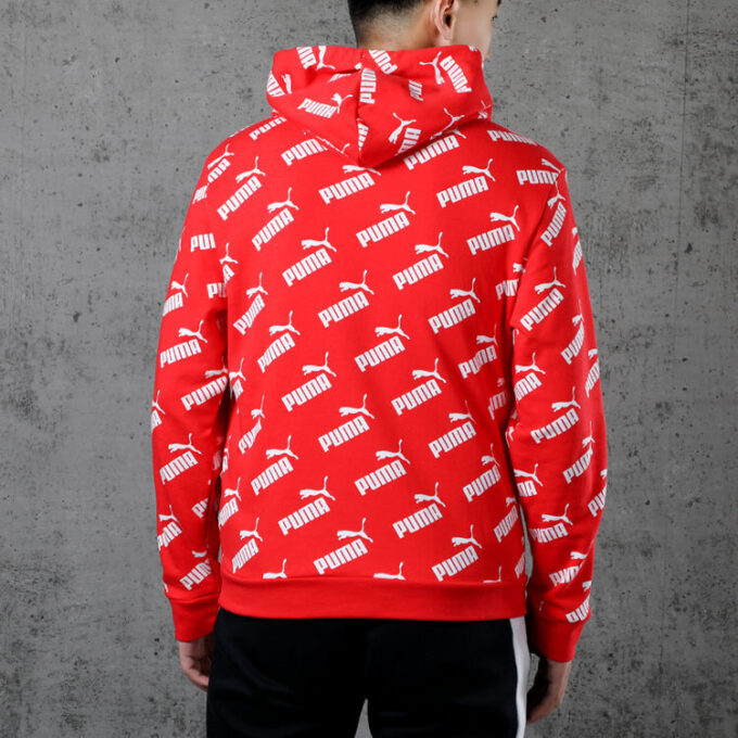 Sudadera con capucha amplificada «Roja»