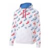 Sudadera con capucha Amplified Track «Blanca»
