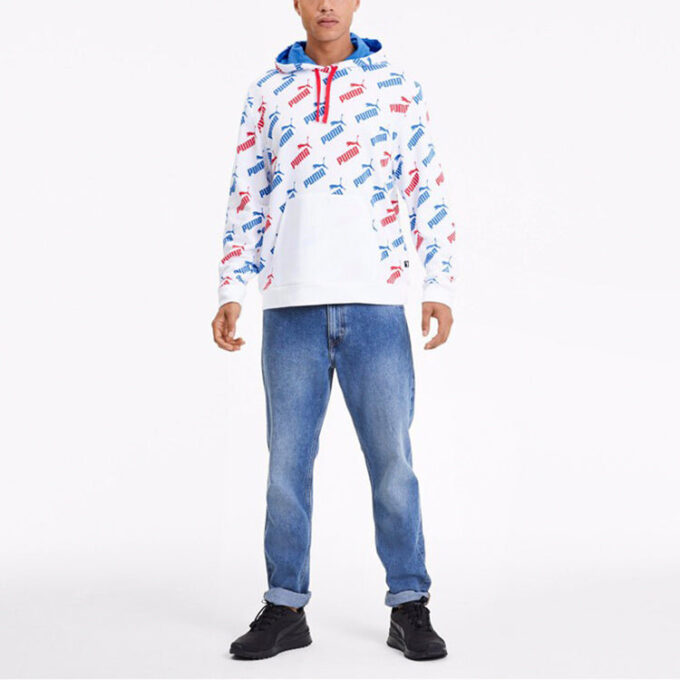Sudadera con capucha Amplified Track «Blanca»