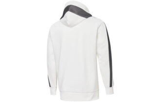 Sudadera con capucha Avenir «Blanca y negra»