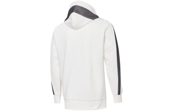 Sudadera con capucha Avenir «Blanca y negra»