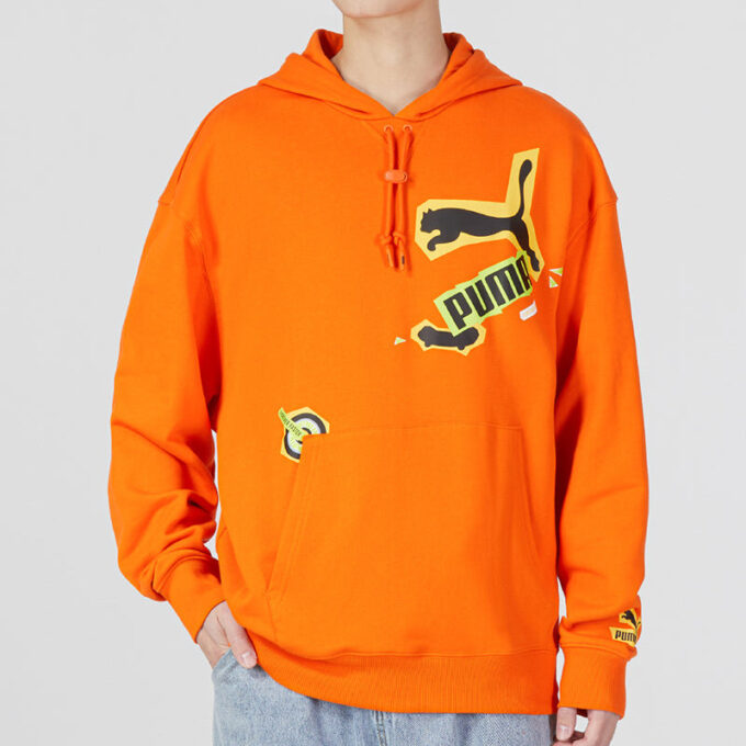 Sudadera con capucha Classics Street Sport «Naranja»