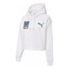 Sudadera con capucha Claw Pack Logo «Blanco y azul» (Mujeres)