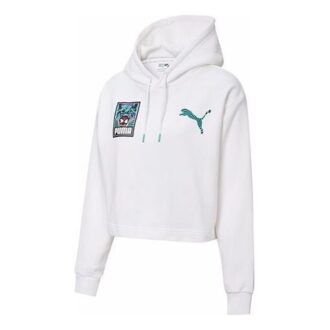 Sudadera con capucha Claw Pack Logo «Blanco y azul» (Mujeres)