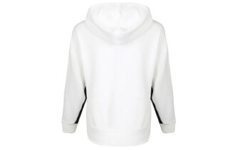 Sudadera con capucha clásica con el logotipo «White Black» (Mujeres)