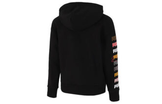 Sudadera con capucha clásica con gráficos (WMNS) «Negra»