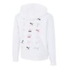 Sudadera con capucha clásica con logotipos (WMNS) «Blanca»