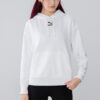 Sudadera con capucha clásica con logotipos (WMNS) «Blanca»