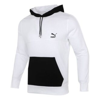 Sudadera con capucha CLSX ColBlock «Blanca»
