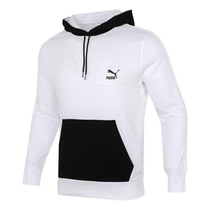 Sudadera con capucha CLSX ColBlock «Blanca»