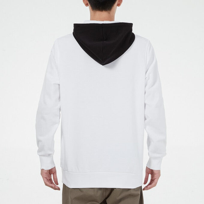Sudadera con capucha CLSX ColBlock «Blanca»
