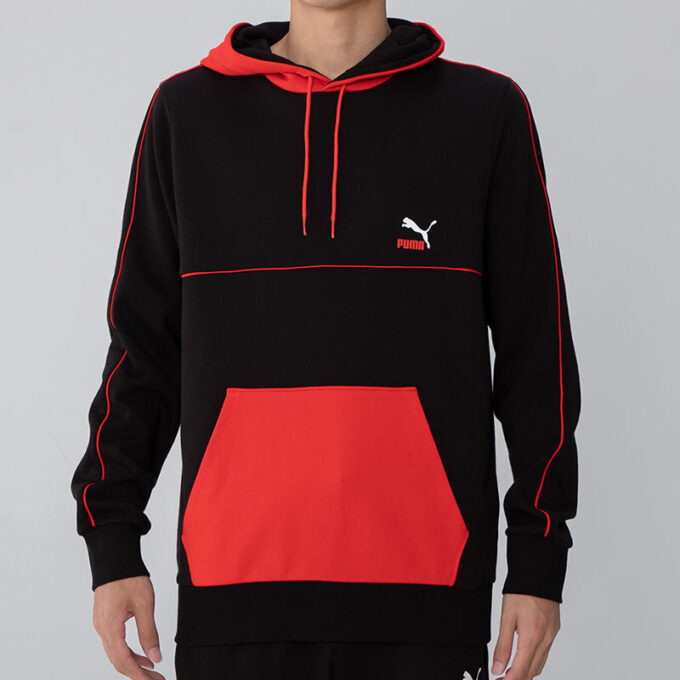 Sudadera con capucha CLSX ColBlock «Negra»