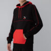 Sudadera con capucha CLSX ColBlock «Negra»
