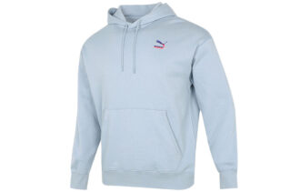 Sudadera con capucha con el logo «Azul claro»