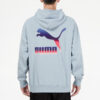 Sudadera con capucha con el logo «Azul claro»