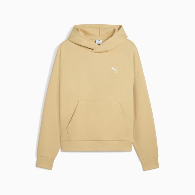Sudadera con capucha cuadrada esencial para hombre