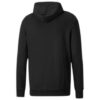 Sudadera con capucha de algodón con cuello redondo «Negro, azul y verde»