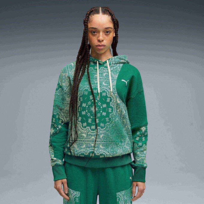 Sudadera con capucha de baloncesto Shooting Stars para mujer