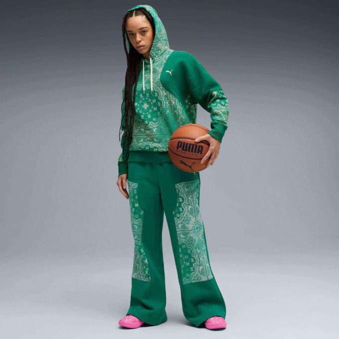 Sudadera con capucha de baloncesto Shooting Stars para mujer
