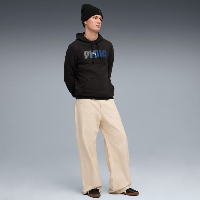 Sudadera con capucha de forro polar Essentials Logo Lab para hombre