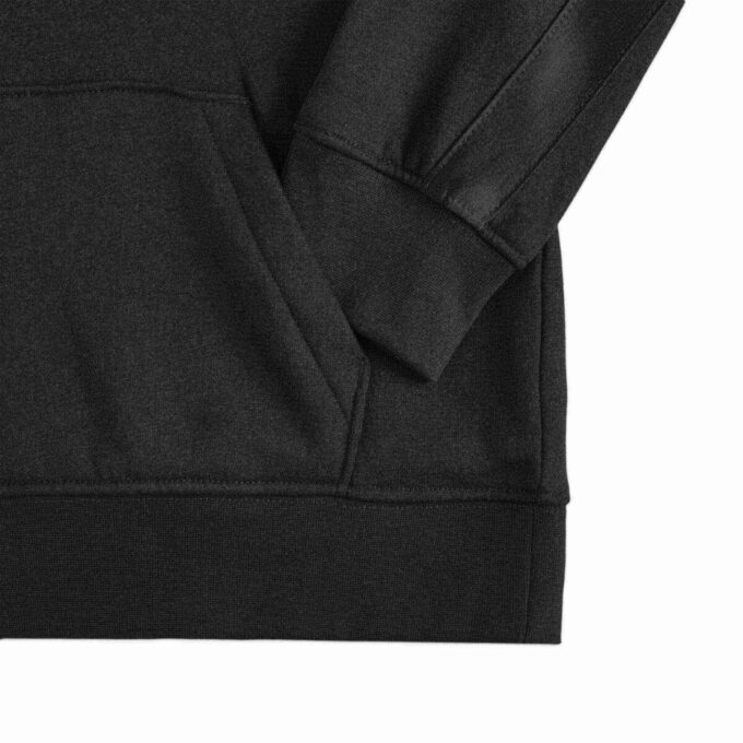 Sudadera con capucha de forro polar Essentials Satin para niños grandes