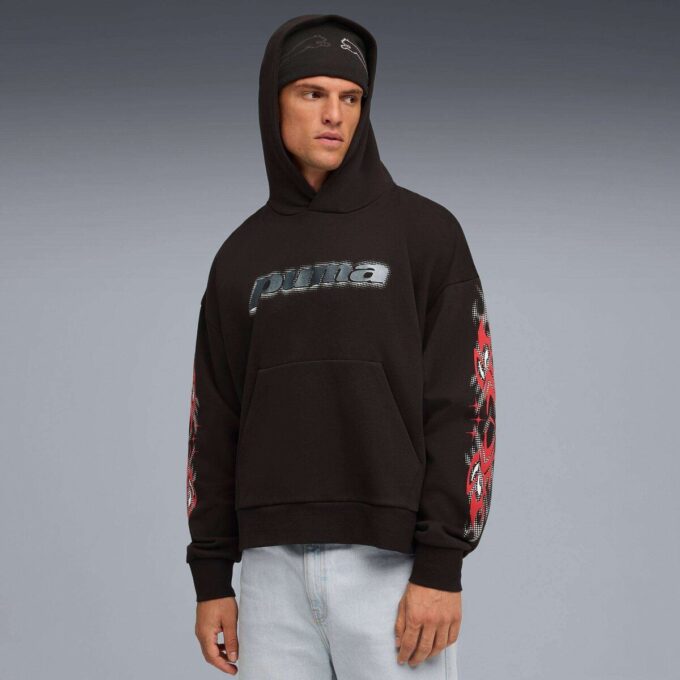 Sudadera con capucha de forro polar PUMATECH-X para hombre