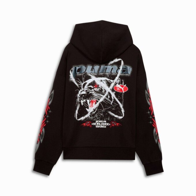 Sudadera con capucha de forro polar PUMATECH-X para hombre