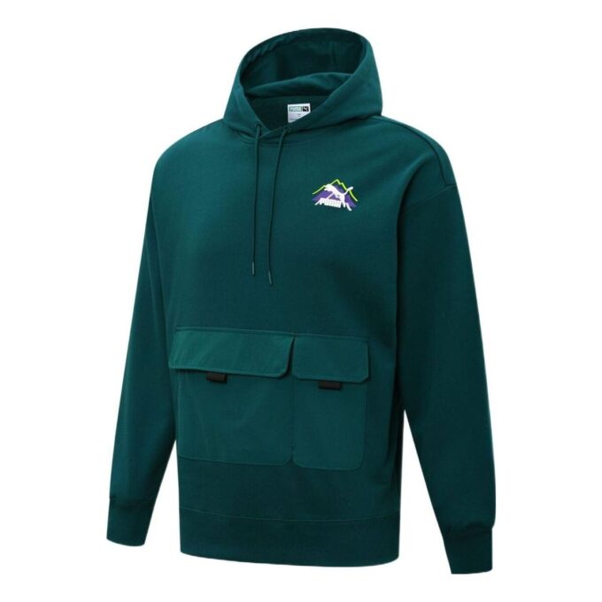 Sudadera con capucha de montaña Camping Sportswear «Verde»