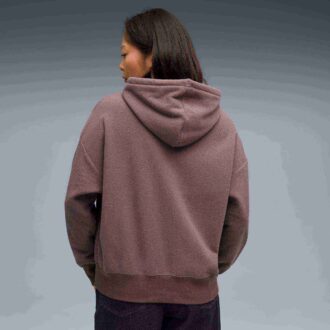 Sudadera con capucha de polar para mujer