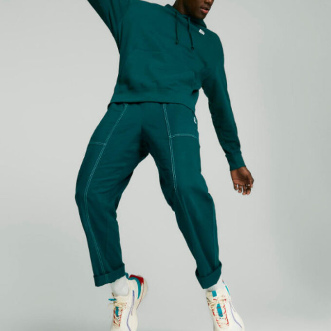 Sudadera con capucha del centro «Verde»