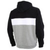 Sudadera con capucha Double Down «Gris, negro y blanco»