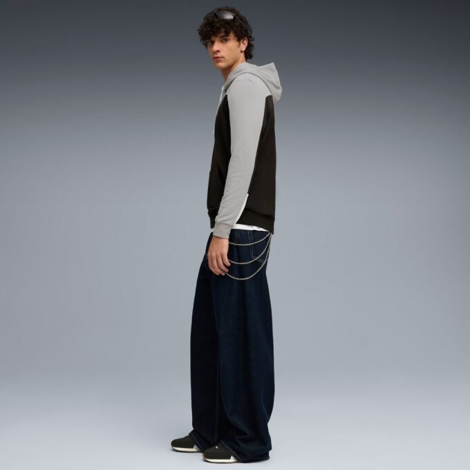 Sudadera con capucha Essentials Color Block para hombre