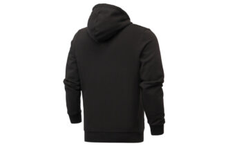 Sudadera con capucha Essentials Fleece «Negro y blanco»