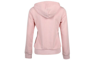 Sudadera con capucha Essentials Logo «Rosa y blanco» para mujer