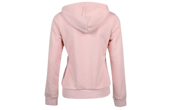 Sudadera con capucha Essentials Logo «Rosa y blanco» para mujer