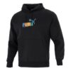 Sudadera con capucha Essentials Rainbow «Negra»