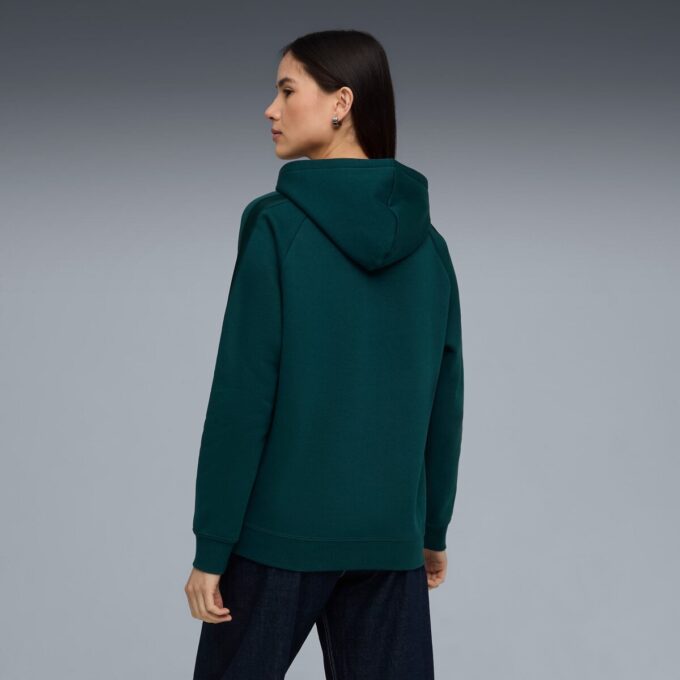 Sudadera con capucha Essentials Satin para mujer