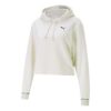 Sudadera con capucha estilo gato (mujeres) «Blanco y negro»