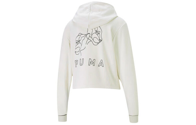 Sudadera con capucha estilo gato (mujeres) «Blanco y negro»