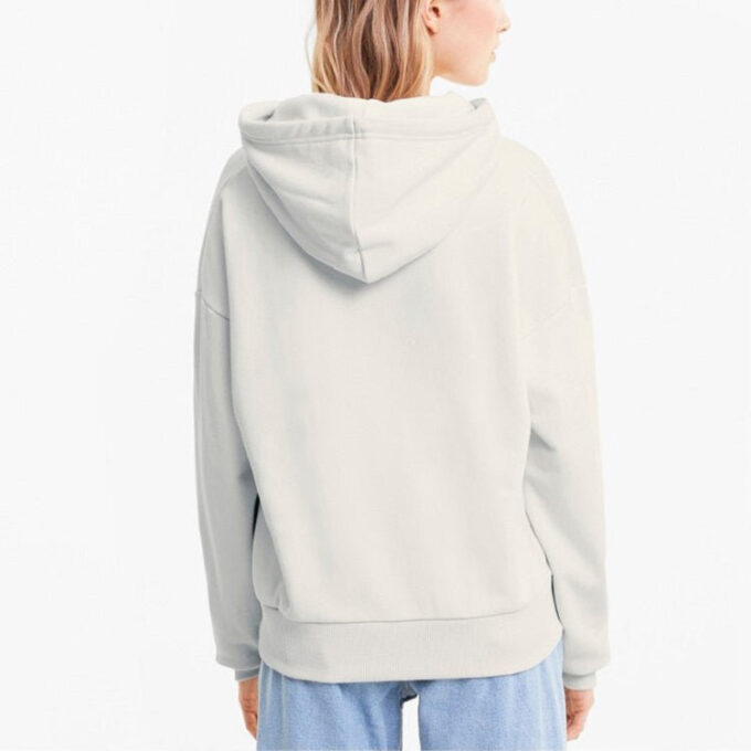 Sudadera con capucha Evide «Blanca» para mujer